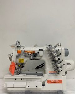 SİRUBA F007KD Direct Drive Otomatik İplik Kesmeli Elektronik Etek Reçme Makinası